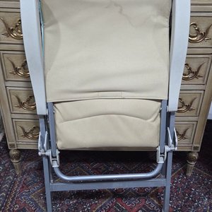 Sillón Plegable de Exterior con Diseño Rayado - imagen 3