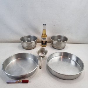 Lote de Moldes de Repostería y Colador de Cocina en Aluminio - imagen 2
