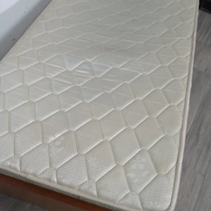 Cama de 1 plaza con colchón - imagen 3
