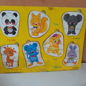 Vaso Infantil, Burbujeros y Rompecabezas de Animales - imagen 11