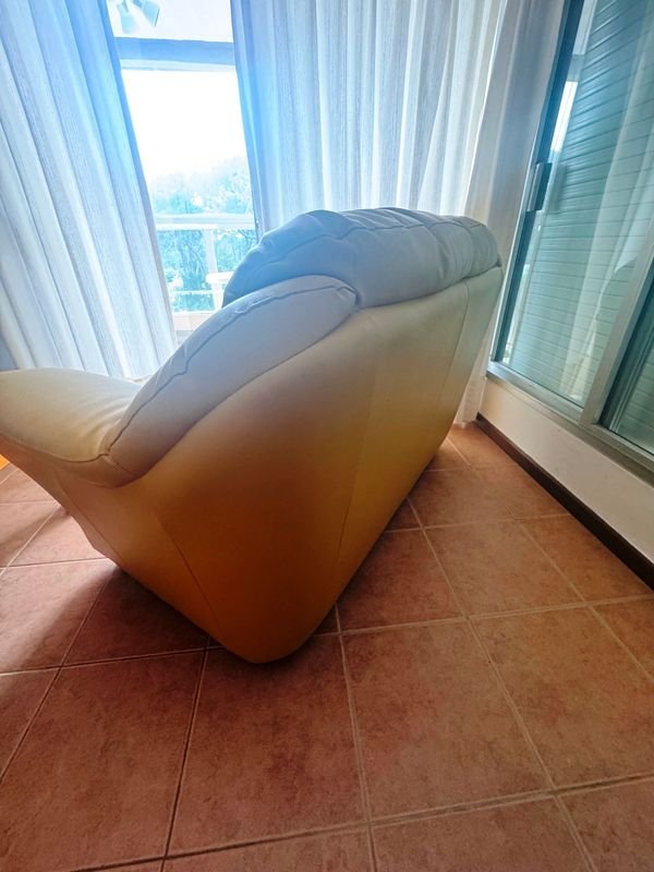 Sillon de Cuero de Dos Cuerpos en Muy Buen Estado - imagen 3