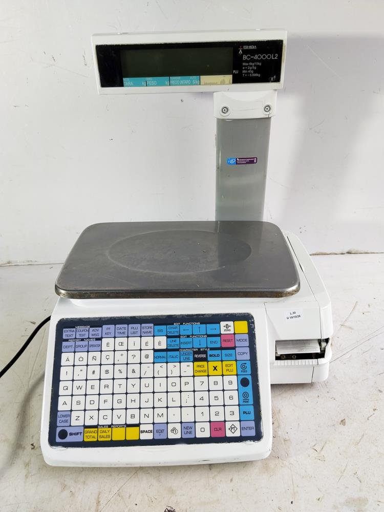 Balanza Comercial Shira BC-4000L2 con Impresora