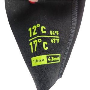 Traje de Neopreno Olaian Surf Hombre Talle M Negro 4/3mm - imagen 3