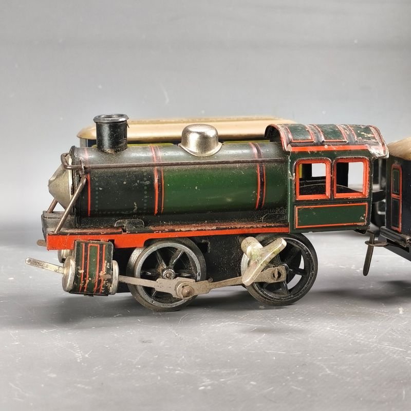 Locomotora de juguete de la década de 1940, probablemente Marklin Alemania - imagen 2
