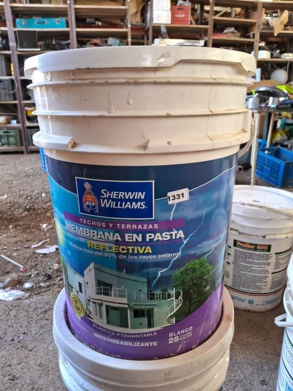 Lote siguiente: Pintura Reflectiva en Pasta Blanca 25 Litros