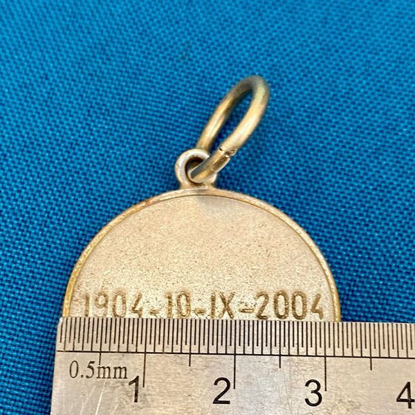 Medalla de Aparicio Saravia diseñada por Juan Zorrilla de San Martin - imagen 3