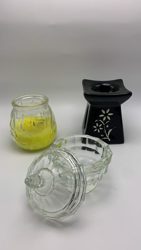 Vela y horno de cerámica handmade - imagen 3