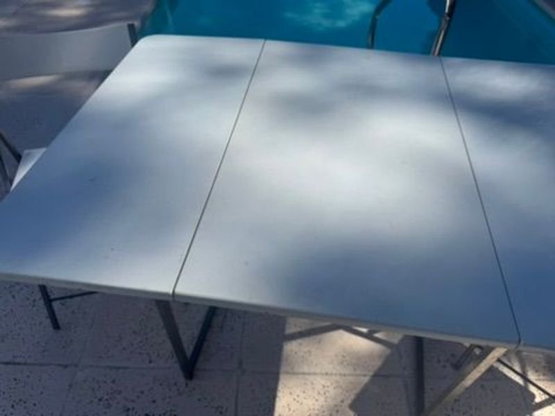 Juego de mesa y sillas plegables modernas - imagen 8