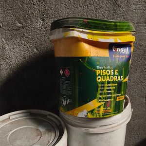 Lote de Baldes de Pintura Acrílica Tinsul Pisos e Quadras - imagen 2