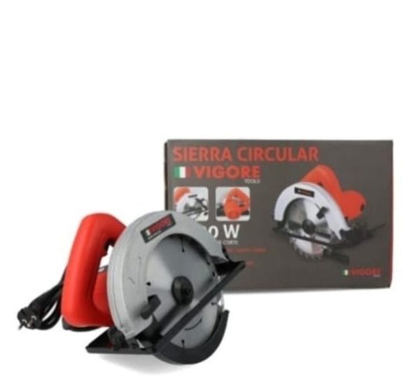 Sierra Circular Eléctrica Vigore 7" 1300W Para Madera - imagen 3