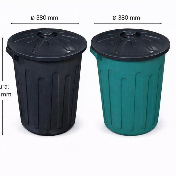 Basureros de 30 litros en excelente condición - imagen 2