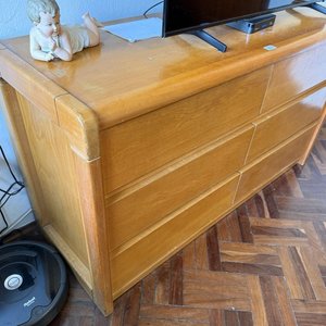 Cómoda de Madera Clara con 4 Cajones - imagen 2