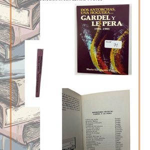 Libro "Dos Antorchas, Una Hoguera, Gardel y Le Pera" de Mario Sarmiento Vargas - imagen 3