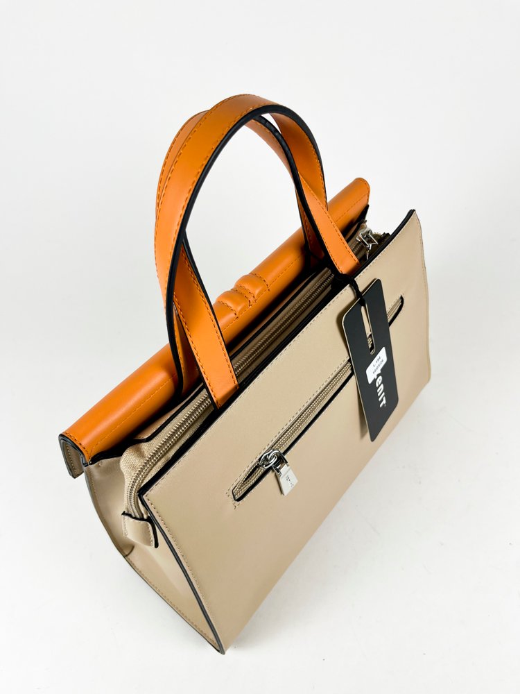 Cartera para Dama Zenit en Beige y Marrón Claro - imagen 2