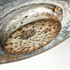 Tacho de Campo Galvanizado para Ducha - Altura 27 cm - imagen 3