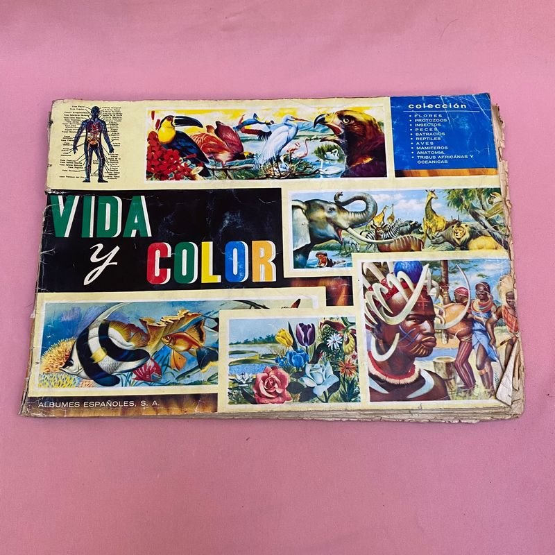 Álbum de Figuritas "Vida y Color" de Álbumes Españoles S.A.