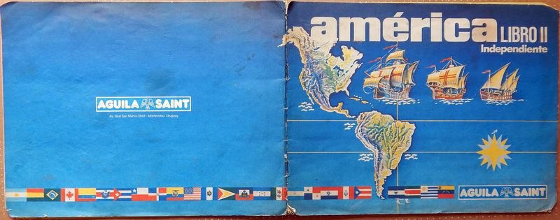 Álbum de Figuritas América Independiente Libro II - Águila Saint (1985)
