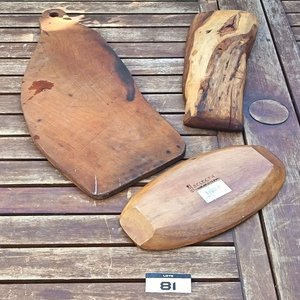 Dos Bandejas de Copetín - Una Fuentes de Madera de Diferentes Formas y Tamaños - imagen 4