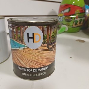 4 Latas Protector de Madera Roble 1 Litro - imagen 4