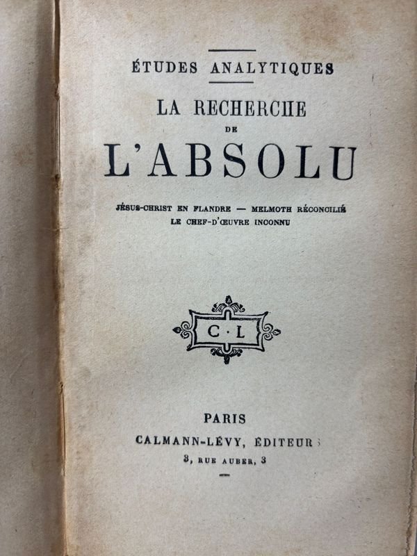 Estudios de Balzac en Francés - Colección de Libros Raros - imagen 2