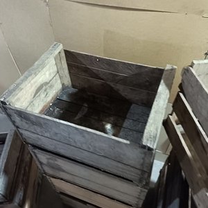 Lote de 12 Cajones de Madera Rústicos para Almacenamiento o Decoración - imagen 8