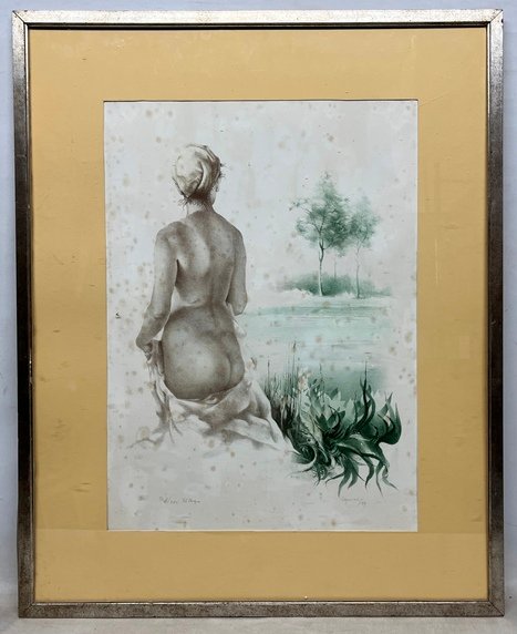 Lote anterior: Serigrafía de Glauco Capozzoli 'El parque'