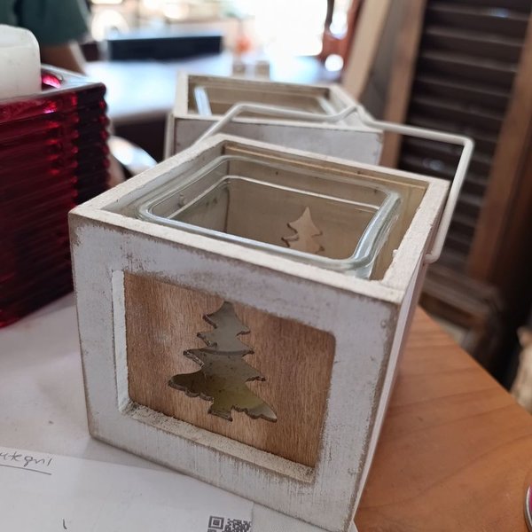Decorativos de Navidad en Madera y Vidrio - imagen 6