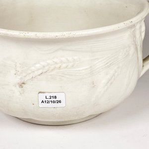 Bacinilla Antigua de Loza Inglesa J&G Meakin - imagen 3