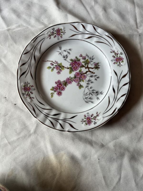 Lote anterior: Plato de porcelana con diseño floral