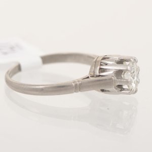 Anillo Solitario Oro 18k con Brillante 1.2 Ct Aprox. - imagen 2