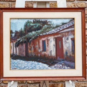 Pintura "Calle de los Suspiros" de Sergio Curto - Óleo 50x40 cm - imagen 3