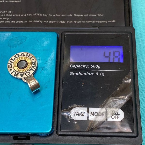 Medalla colgante en plata y oro para coleccionista - imagen 5