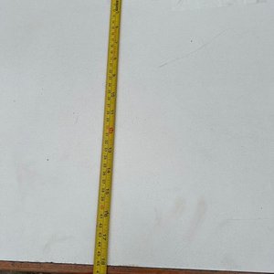 Barra Desayunador o Repisa Blanca con Estructura Metálica - imagen 2