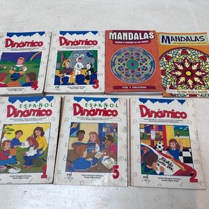 Lote anterior: Lote de Libros: Español Dinámico y Mandalas para Pintar