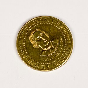 Reloj de Bolsillo Seiko Dorado y Moneda Conmemorativa Peruana - imagen 4
