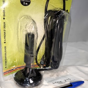 Antena TV Digital HD Magnética con Cable Coaxial de 5 Metros - imagen 2