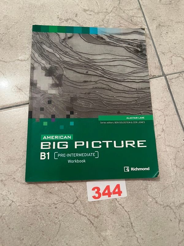 Workbook American Big Picture B1 Pre-Intermediate Inglés Alastair Lane Richmond