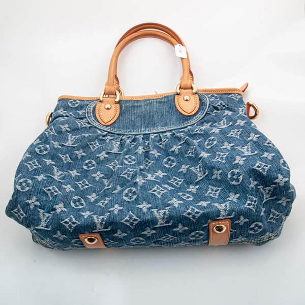 Cartera Louis Vuitton Baggy PM Monogram Denim Azul - M95049