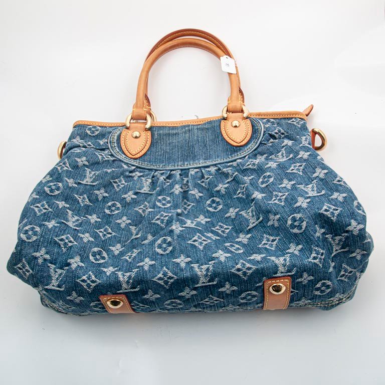 Cartera Louis Vuitton Baggy PM Monogram Denim Azul - M95049