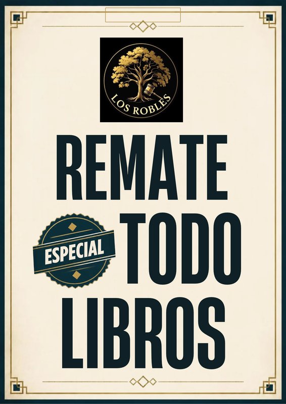 Índice Temático y Portada de Remate de Libros Antiguos