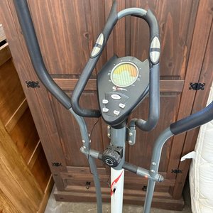 Bicicleta Elíptica Winner Gris y Naranja - imagen 7