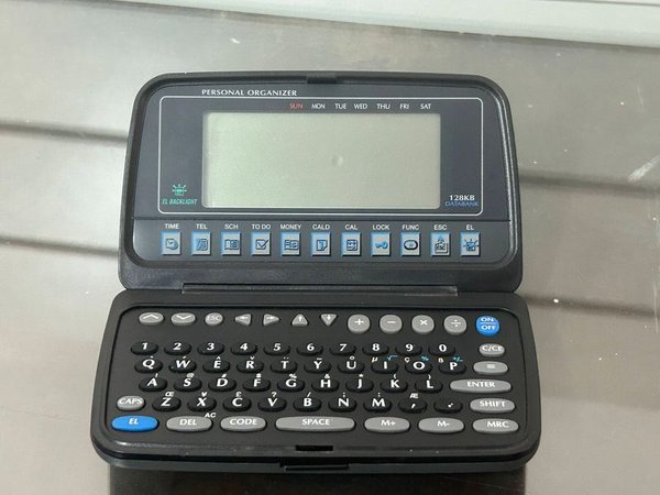 Organizador Personal Electrónico Remington Rand con Calculadora GAVAO - imagen 1