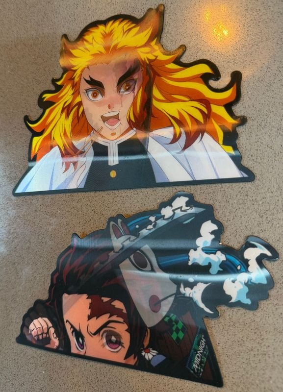 Stickers de Personajes de Anime Estilo "Demon Slayer"