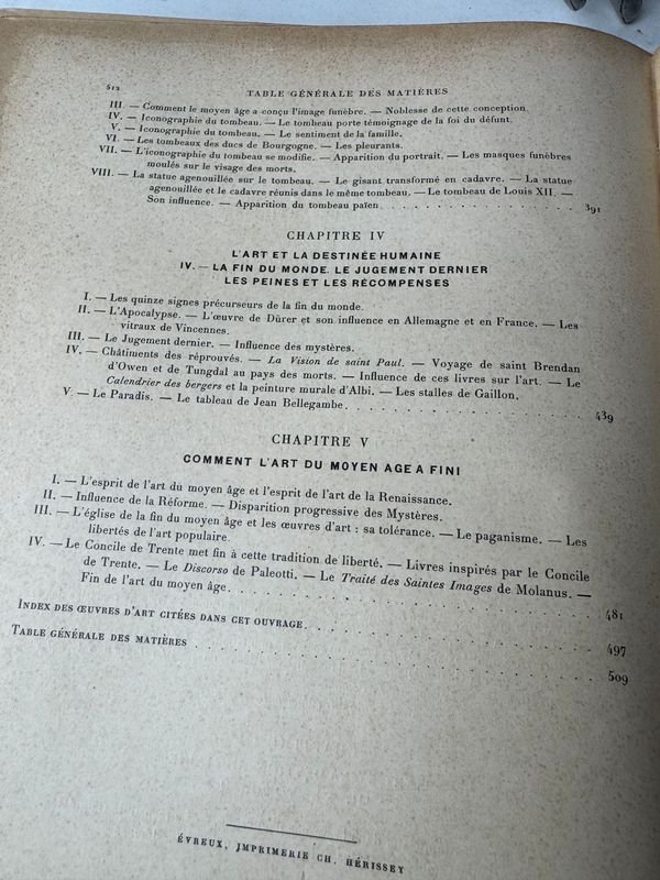 Libro de arte religioso francés de finales de la Edad Media por Emile Male - imagen 7