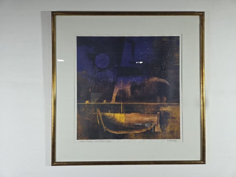 Lote siguiente: Serigrafías abstractas de Vicente Martín