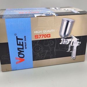 Pistola para Pintar Voylet S770G Aerógrafo Tacho Aluminio - imagen 5