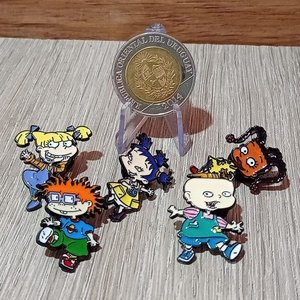 Lote siguiente: Lote de 5 Broches Metálicos Esmaltados Rugrats Aventuras en Pañales