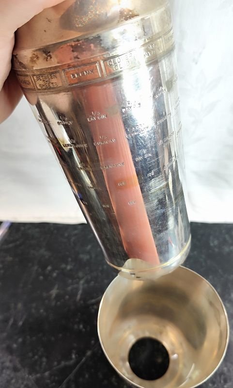Excelente coctelera art Deco inglesa NAPIER circa 1930 - imagen 5