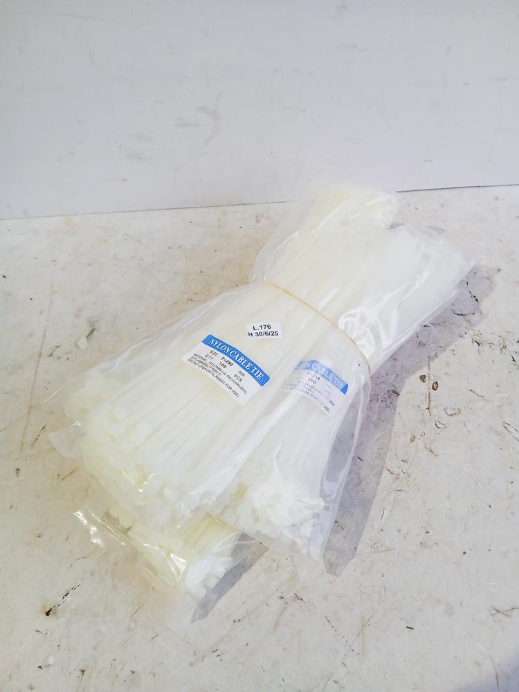 5 Sets de 100 Precintos Plásticos Nylon Cable Ties