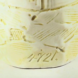 Figura de Porcelana: Dama con Vestido y Sombrero, 27 cm - imagen 4